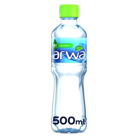 Arwa Still Water Bottled Drinking Water Pet 500ml