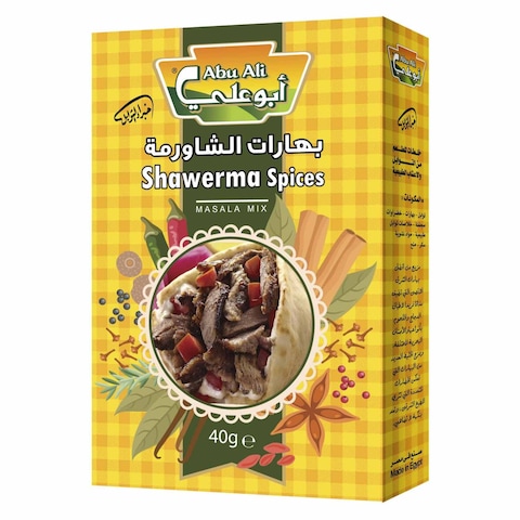 ابو علي بهارات الشاورمة - 40 جرام