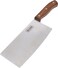 Delcasa 7.5 Inches Cleaver Knife, Stainless Steel, Dc2076, Walnut Wood Handle, Sharp Blade, Rust-Resistant, Durable &amp; Strong, Knife For Cutting Vegetables, Meat, Fruits &amp; More