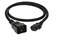 Dkurve C20 to C13 Extension Cord,10ft 16 AWG, 10A 100-250V Heavy Duty Power Cable, Computer Cable Black 1.5MM, Length 2 Meter