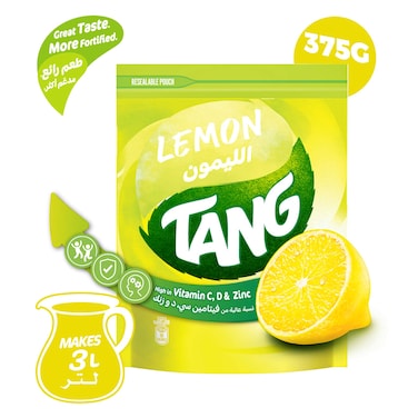 Tang Lemon Flavoured Powder Drink 375g