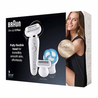 آلة نزع الشعر براون سيلك ابيل 9 جاف و مبلل للنساء - SES9010