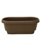 Bloem 24 inch Chocolate Rail Planter