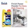 Finish Dishwasher Powder Detergent with Lemon Scent - 1 Kg