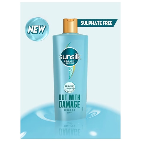 Sunsilk Out With Damage Shampoo - 350ml