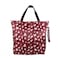 Sue's choice Reusable and Foldable Grocery Shopping Bags Waterproof Canvas, Large Durable Heavy Duty with Zipper for Travel Gym Backpack Weekender Overnight Bag
