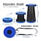 Travel Outdoor Seat Chair Portable Camping Seat Chair Foldable Seat Chair Travel Hiking(10Inch* 18inch) (Dark Blue)