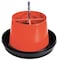 Novital Chicken Feeder 5-10 Kg with Black Case for Chicken and other similar birds, Durable Bird Feeder, Bird Feeding Device, Poultry Feeder - Novital