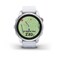 Garmin Epix Pro Gen 2 Standard Edition Silver With Whitestone Band Smartwatch 42mm, 010-02802-01