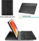 Ntech Procase Keyboard Case For iPad 10.2 (2020 8Th Generation/ 2019 7Th Generation), Protective Smart Cover With Magnetically Detachable Wireless Keyboard For 10.2&quot; iPad 8 / iPad 7 -Black
