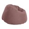In House Solly Linen Bean Bag Chair - Medium - Dark Pink