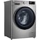 LG Front Loading Washer 10kg F4V5RGP2T With Dryer 7kg, Silver (International Version)
