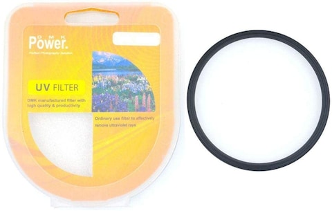 DMK Power 49mm Uv Filter For Canon Eos M1 M2 M3 M5 M6 M10 M100 With 15-45mm F/3.5-6.3 Lens