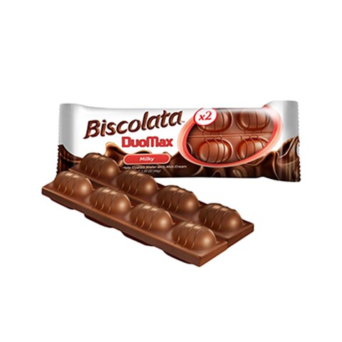 Biscolata Duomax Milky Chocolate Bar 44GR