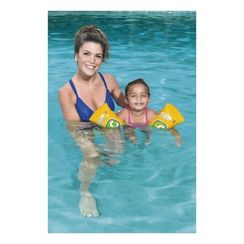 Bestway Swim Safe Armband Step C Yellow 25x15cm