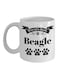muGGyz Ugly Skeleton Sweater Pattern Printed Coffee Mug White/Purple