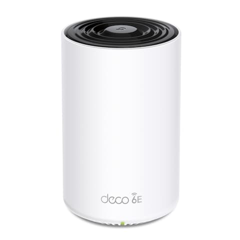 TP-Link Deco AXE5400 Tri-Band WiFi 6E Mesh Router(Deco XE75 Pro) - 2.5G WAN/LAN Port, 2 x Gigabit LAN Ports, Covers up to 2900 Sq.Ft, Replaces WiFi Router and Extender, AI-Driven Mesh, New 6GHz Band