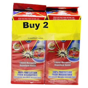 Mortein Led Refill Twin Pack 45Ml