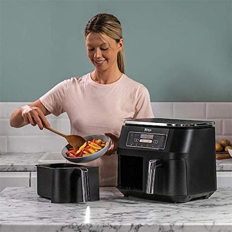 Ninja 7.6L Foodi Dual Zone Air Fryer And Dehydrator Af300Uk