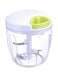 Generic Manual Vegetable Chopper White/Clear 0.9L