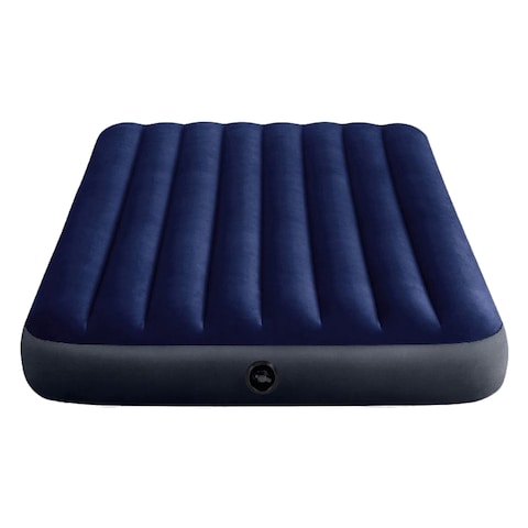Intex 64758 Dura-Beam Airbed Full Size Blue 1 Piece