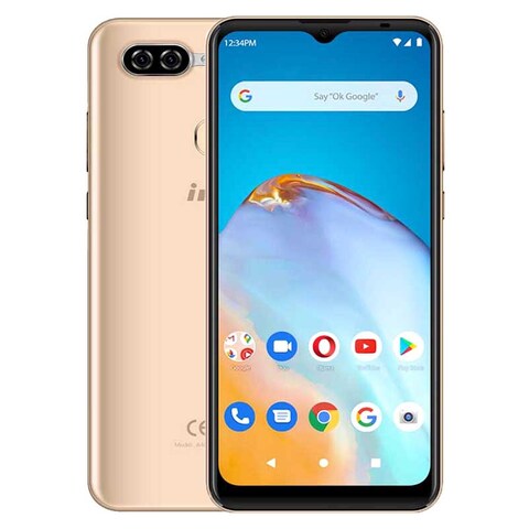 iKU A40 - 64GB/4GB -6.52-inch - Dual SIM 4G Mobile Phone - Gold