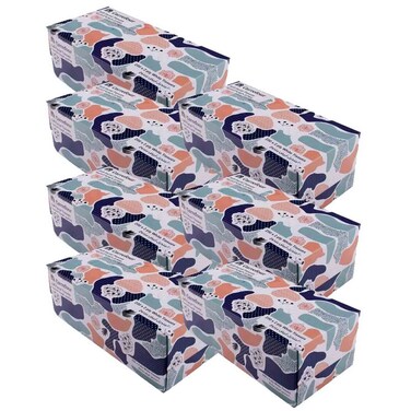 Carrefour Economic Facial Tissues White 200 Sheets Pack of 7