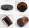 Star Cook 12Pack amber Round Glass Pot Jars, 270g Empty Jars with Lids, Refillable Cosmetic Containers, Travel Jars for Lotion, Cream, Slime, Cosmetic