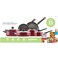 Prestige Non Stick Cooking Set Multicolour Pack of 15