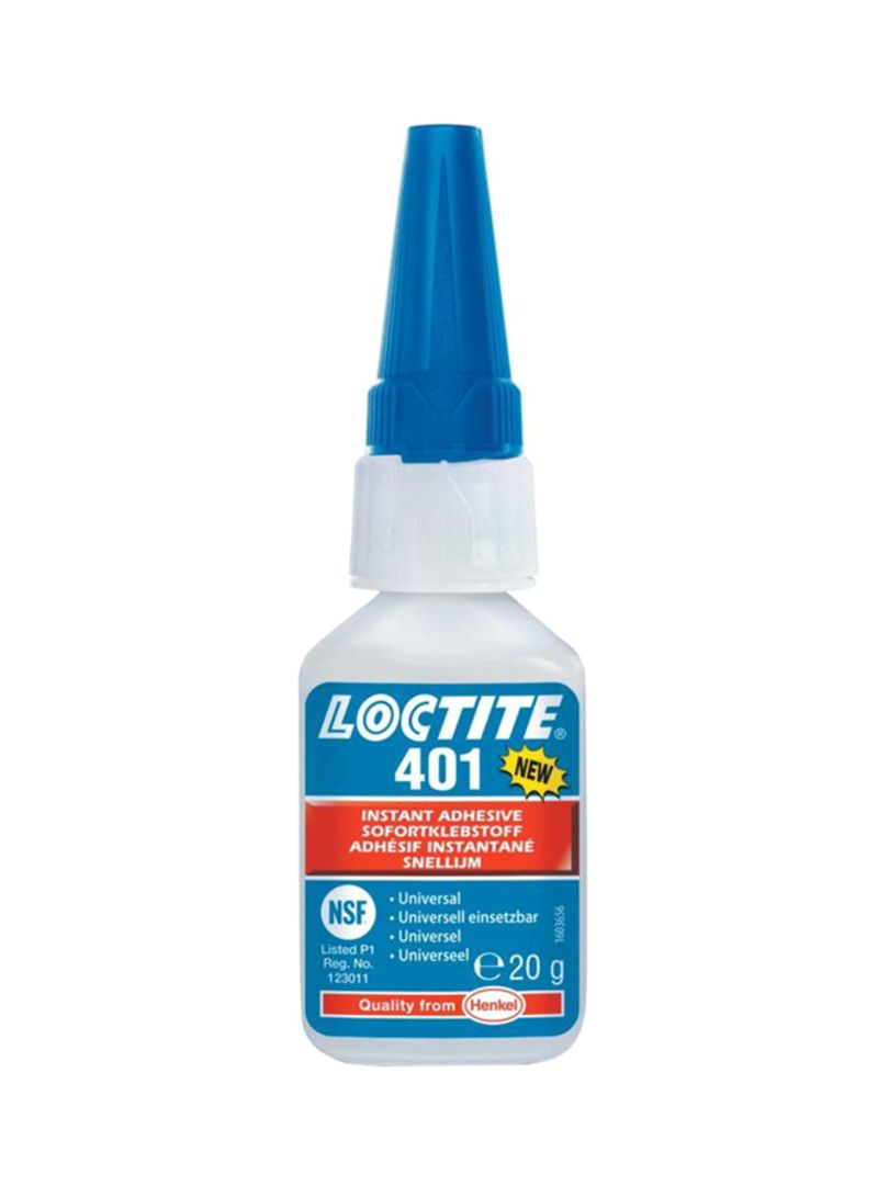 Buy Loctite - 401 Multi-Purpose Adhesive Clear 20G Online | Carrefour UAE
