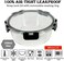 AtrauX 2-Pcs Round Glass Storage Containers Lunch Box with Lids, Meal Prep Containers-1300ml