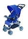 Moon Trek - One Fold Stroller -Persian Blue