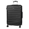 Cosmo Rover 8 Wheel Hard Luggage Trolley Black 60cm