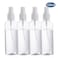 Generic-4 Pack 100ml Spray Bottles Fine Mist Transparent Empty Plastic Spray Bottles Refillable