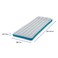 Intex 67998 Inflatable Camping Mat 72x189x20cm White/Blue