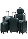 شنط و حقائب سفر بعجلات دوارة مكونة من 6 قطع لون