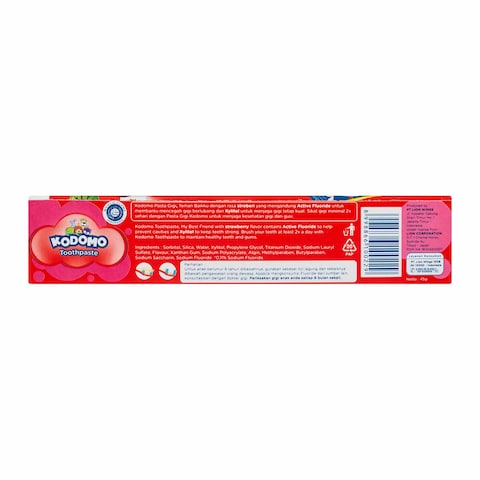 Kodomo Toothpaste - Strawberry Flavor - 45 gram