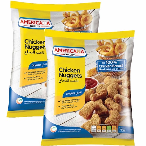 AMERICANA CHICKEN NUGGETS 750GX2