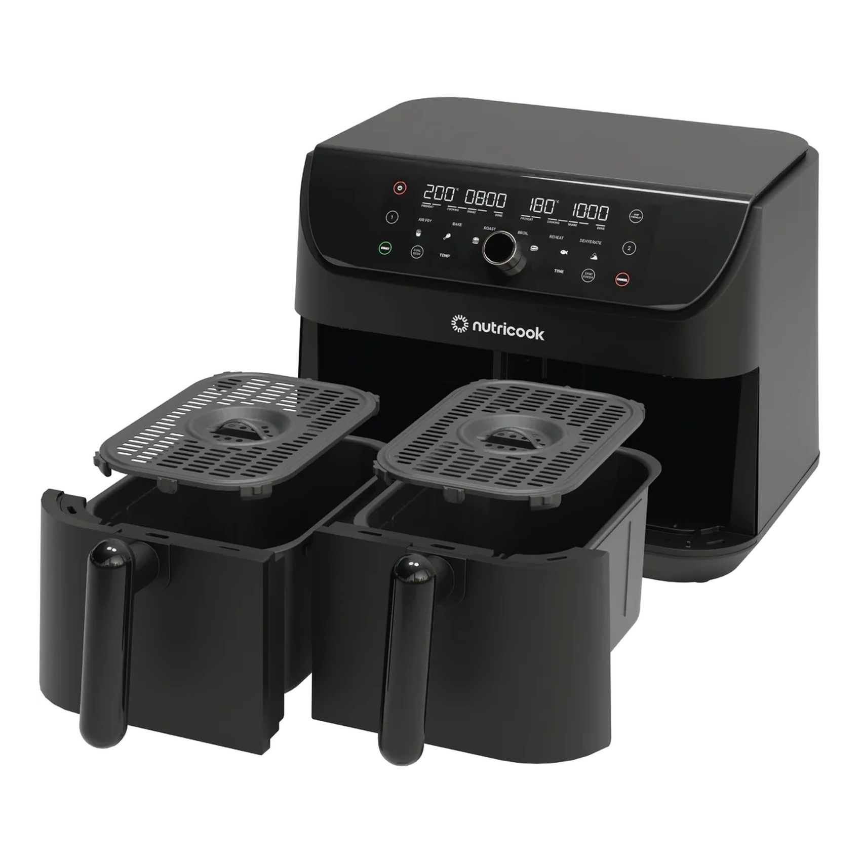 Nutricook Air Fryer NC-AFD185 Black 2400W