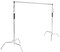 Coopic S07 3.25X3m Heavy Duty 18Kg Stainless Steel Adjustable Background Stand With Magic Legs For Portable Photography Studio Equipment