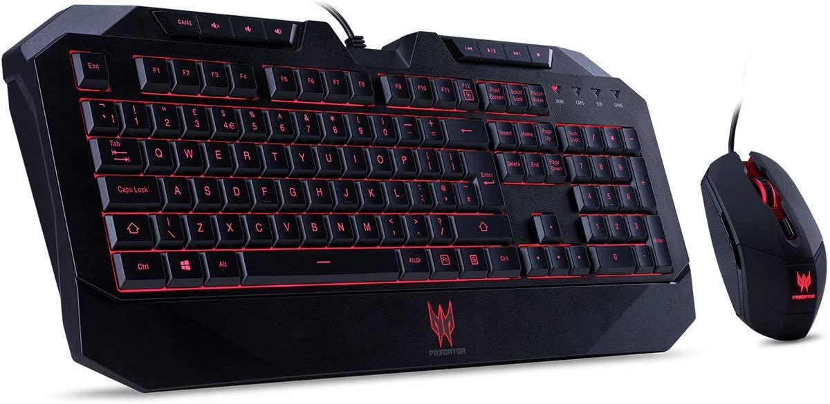 Buy Acer Predator Gaming Keyboard And Mouse Set Online | Carrefour UAE