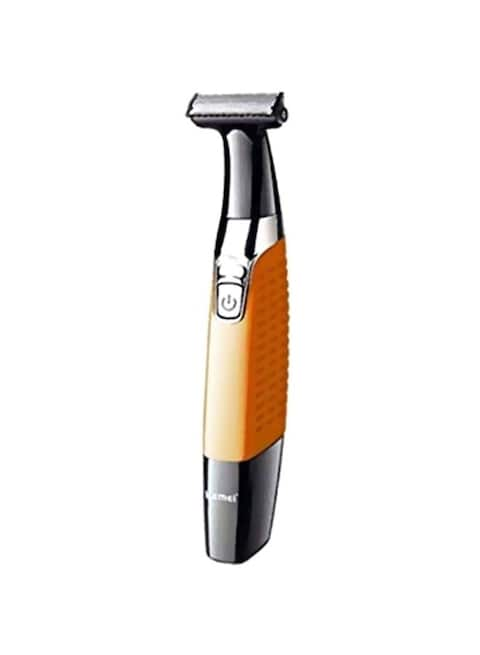 Kemei Rechargeable Electric Shaver Yellow/Black