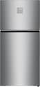 TCL 700 Liters Double Door Top Mount Refrigerator, Total No Frost Fridge &amp; Freezer With LED And Touch Control, Interior LED Light &amp; Large Crisper With Humidity Control, Inox, P700TMN