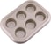 Royalford 6 Cup Muffin Pan 29.4X21X3.5cm 0.5mm1X12