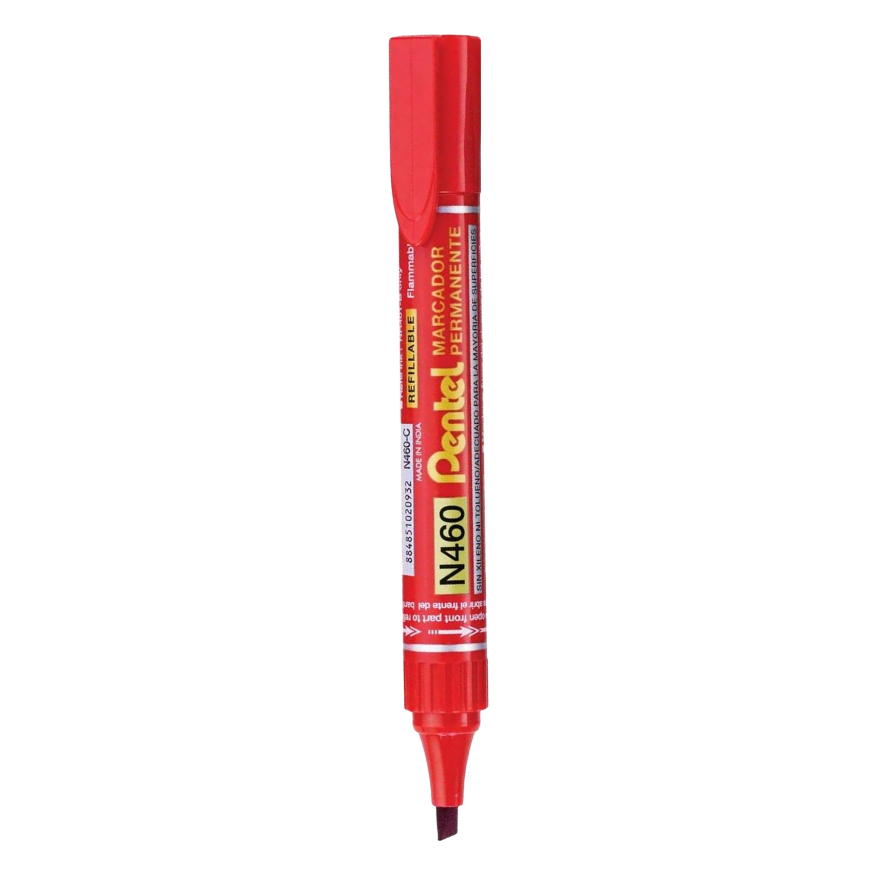 PERMANENT MARKER RED CHISEL