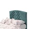 In House Oslo Velvet Bed Frame - Single - 200x90 cm - Turquoise