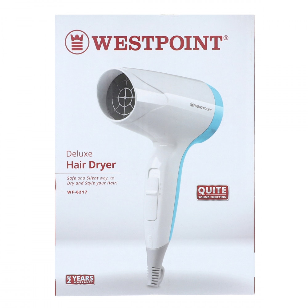 Buy Westpoint Hair Dryer 1200W WF-2617 Blue White Online