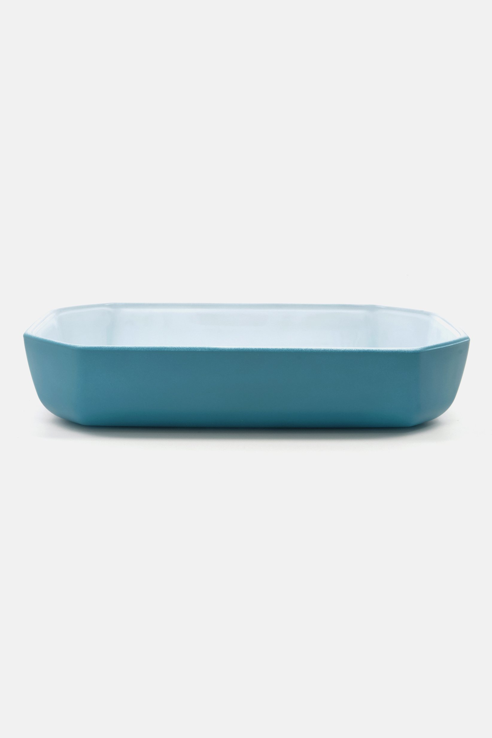 Buy Pyrex Geometric Rectangular Serving Platter, Blue Online ...