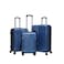 STARLIFE 3 Piece ABS Hard side Trolley Luggage Set Spinner Wheels with Number Lock