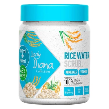 LADY DIANA RICE WATER SCRUB 500ML